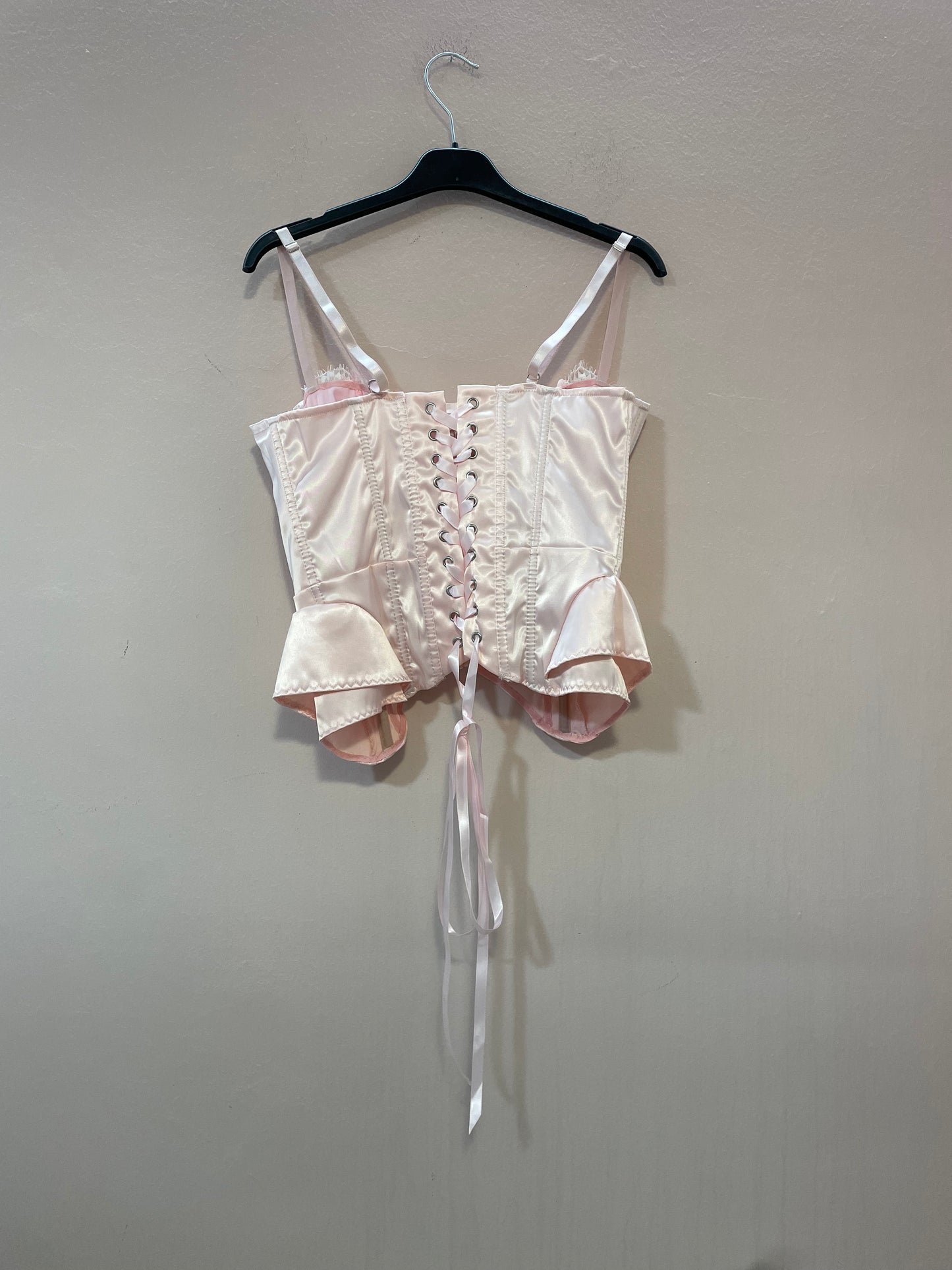 Top bustier Raso&Pizzo