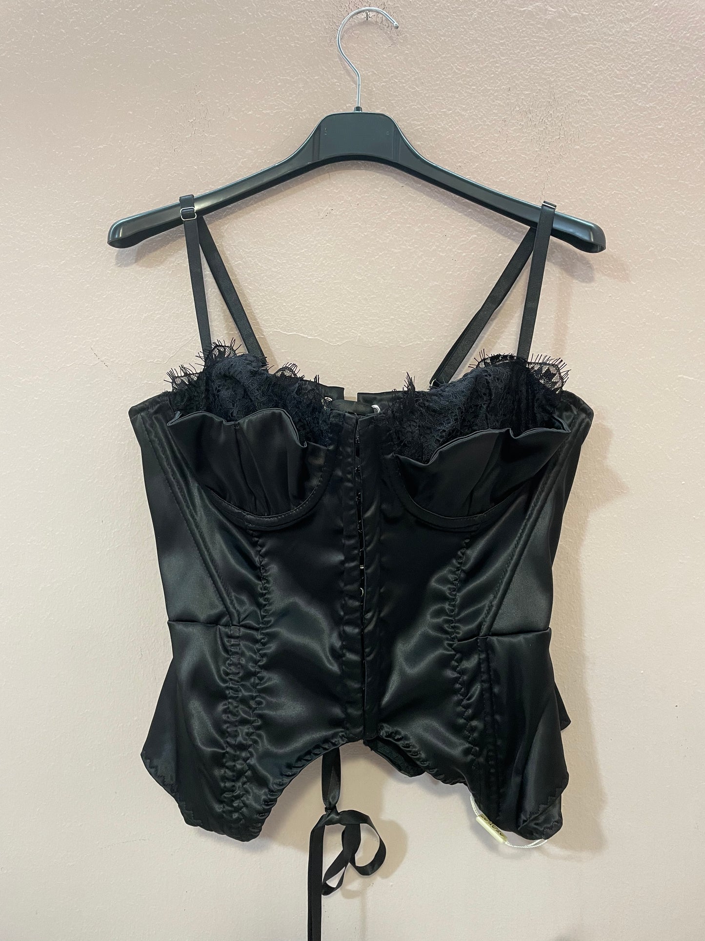 Top bustier Raso&Pizzo
