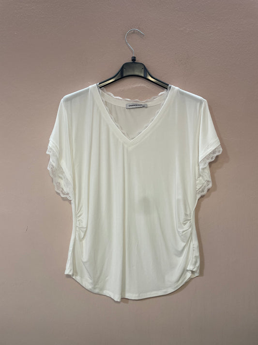 T-shirt scollo a V