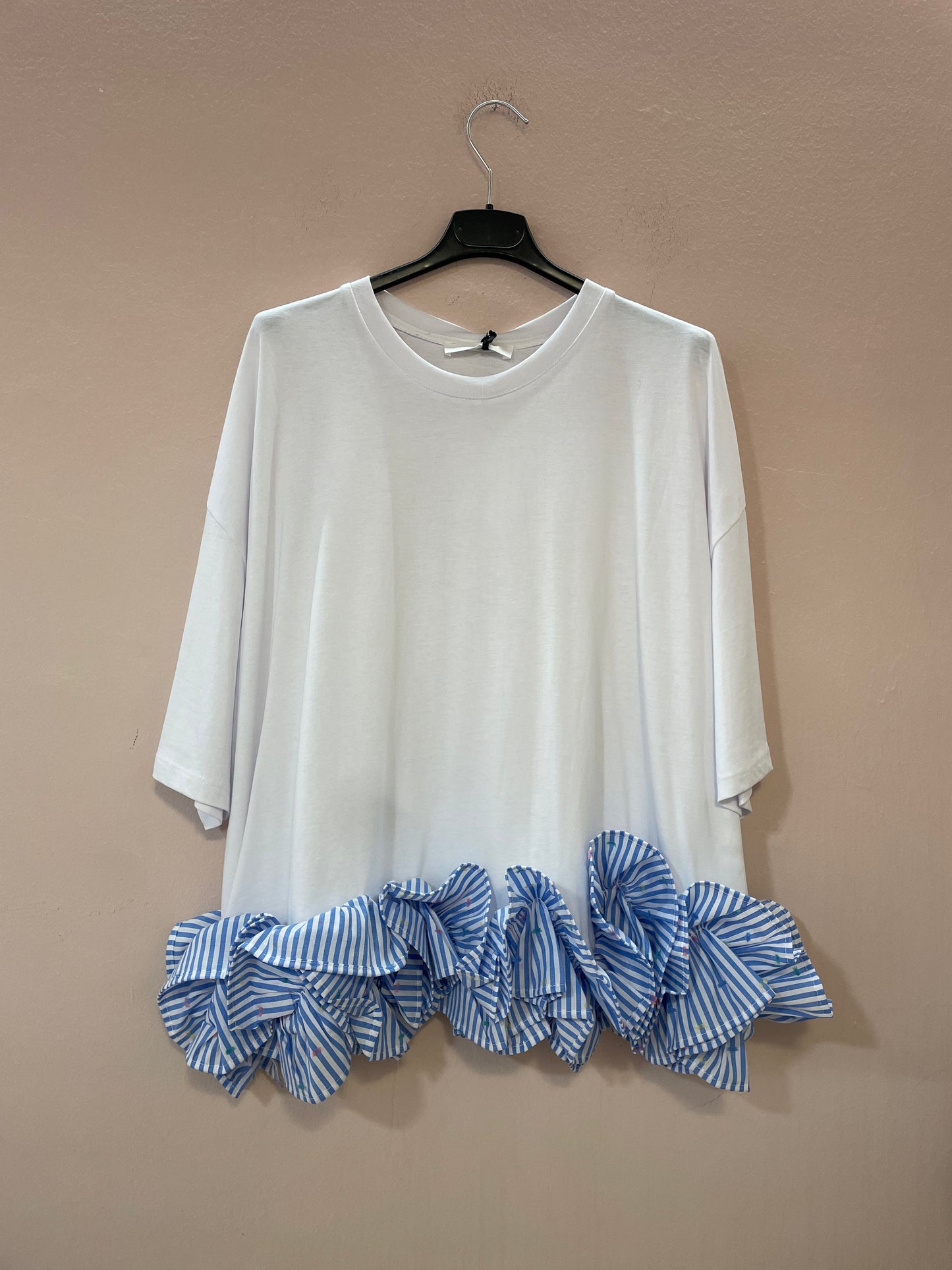 T-shirt Rouches