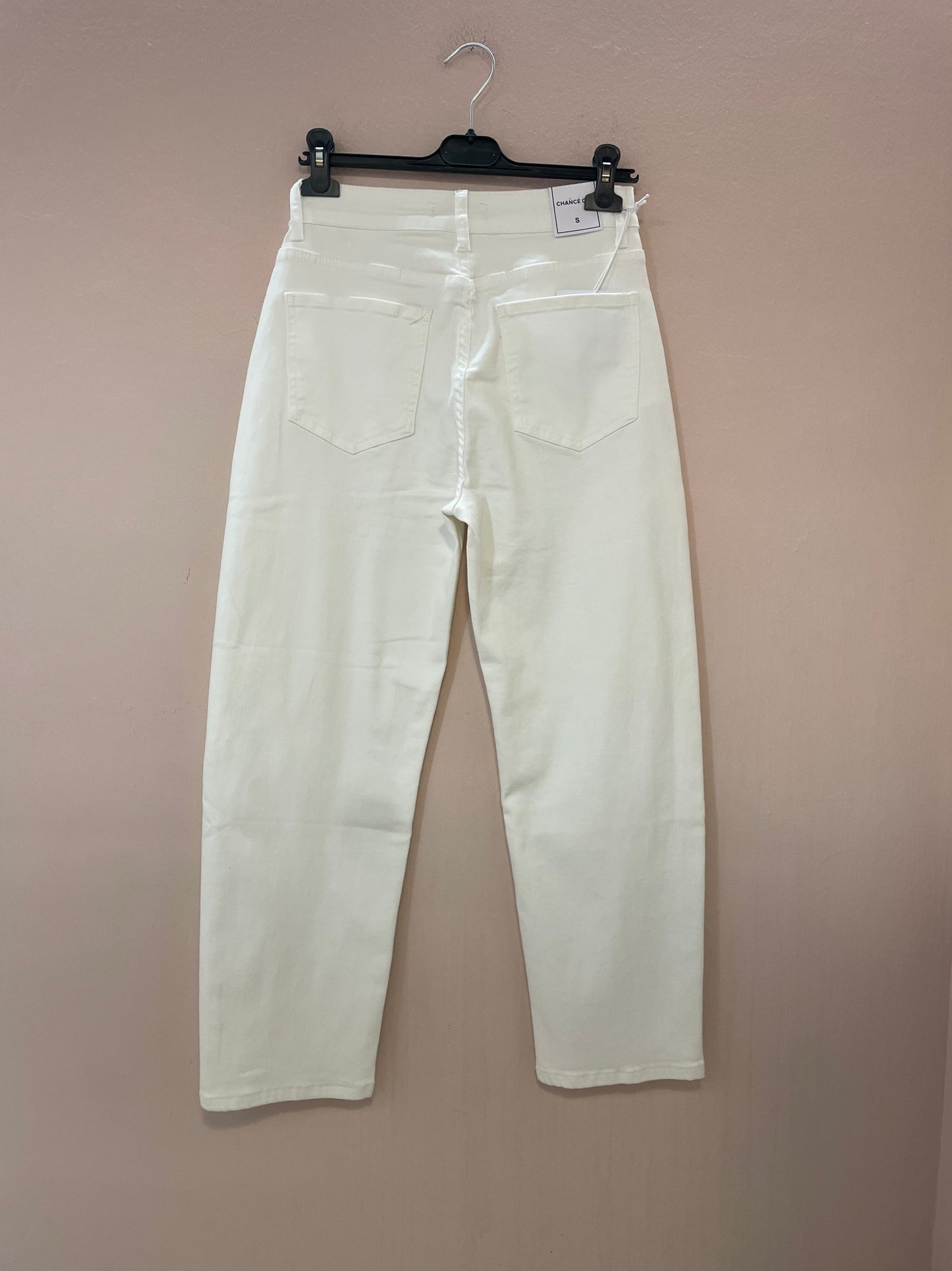 Pantalone balloon bianco
