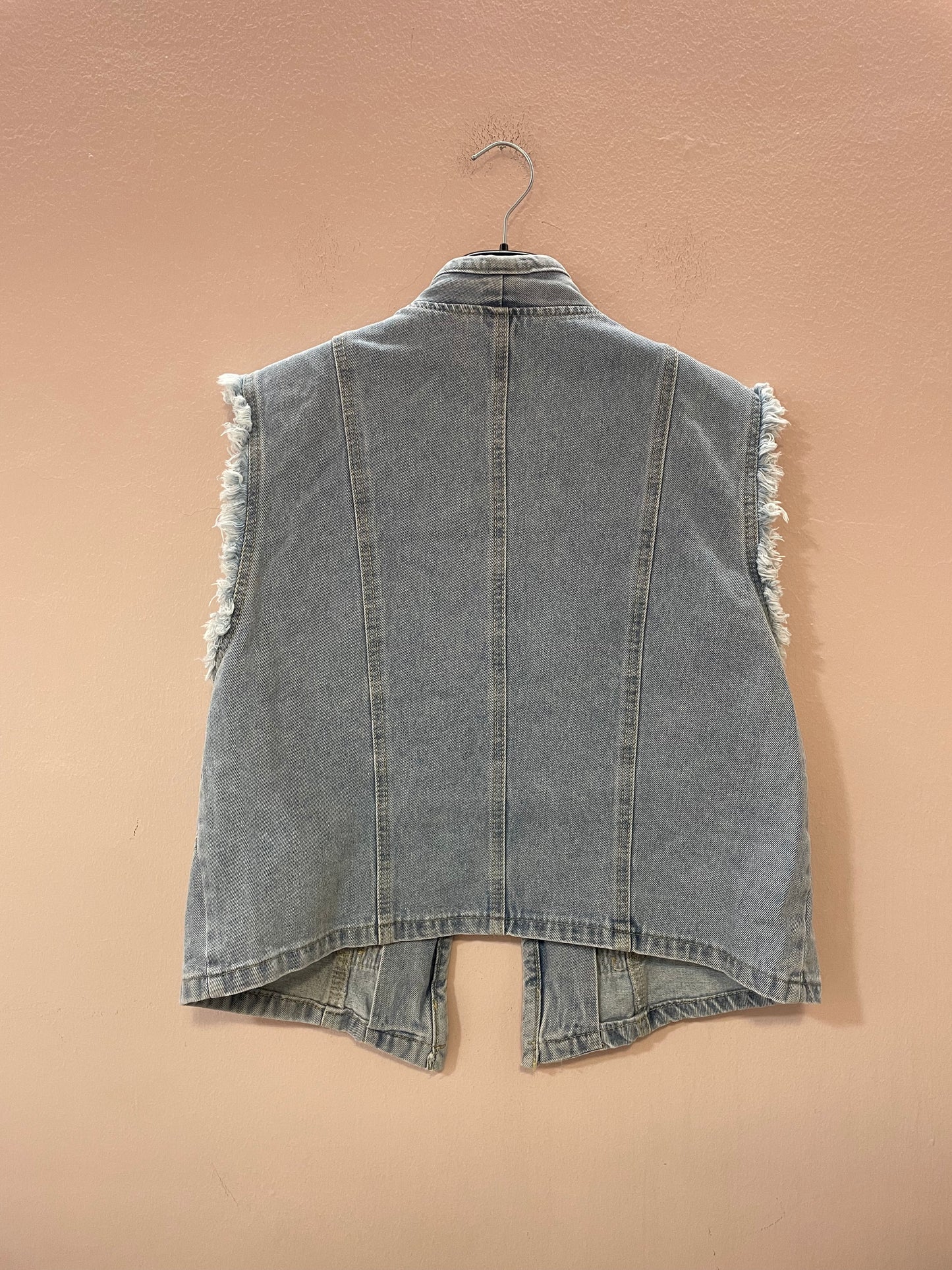 Gilet jeans cadetto