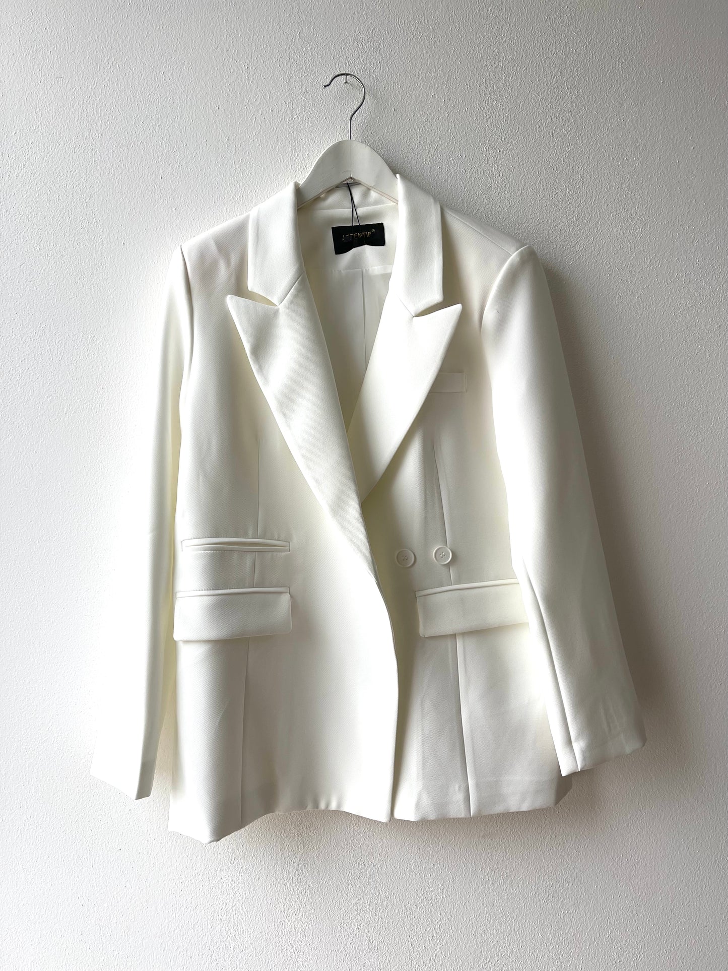 Blazer bianco doppio bottone