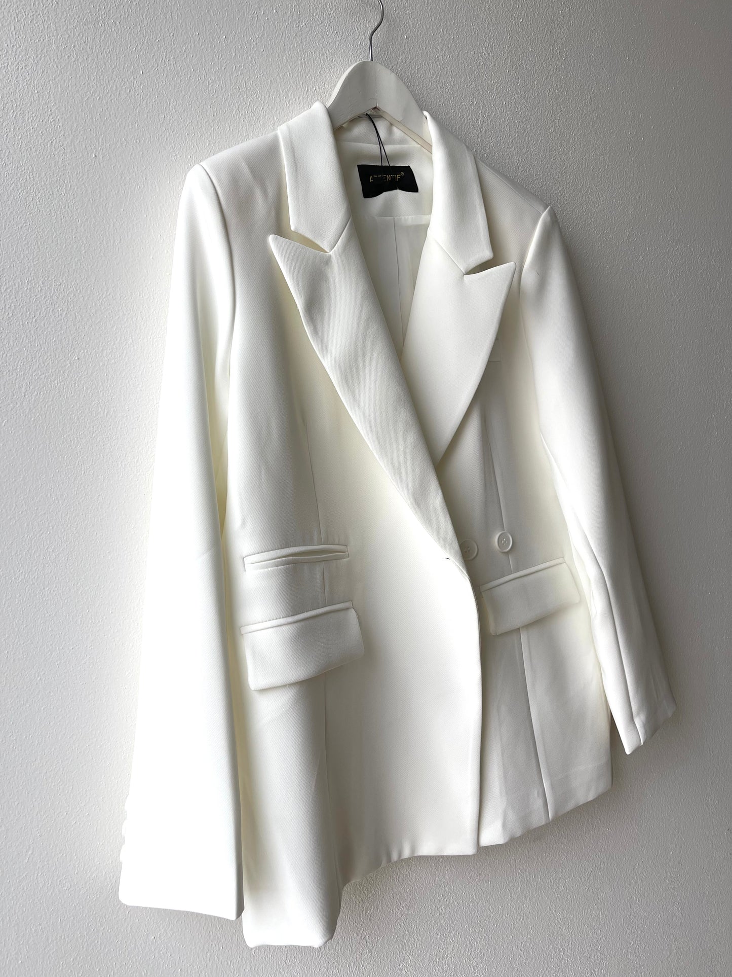 Blazer bianco doppio bottone