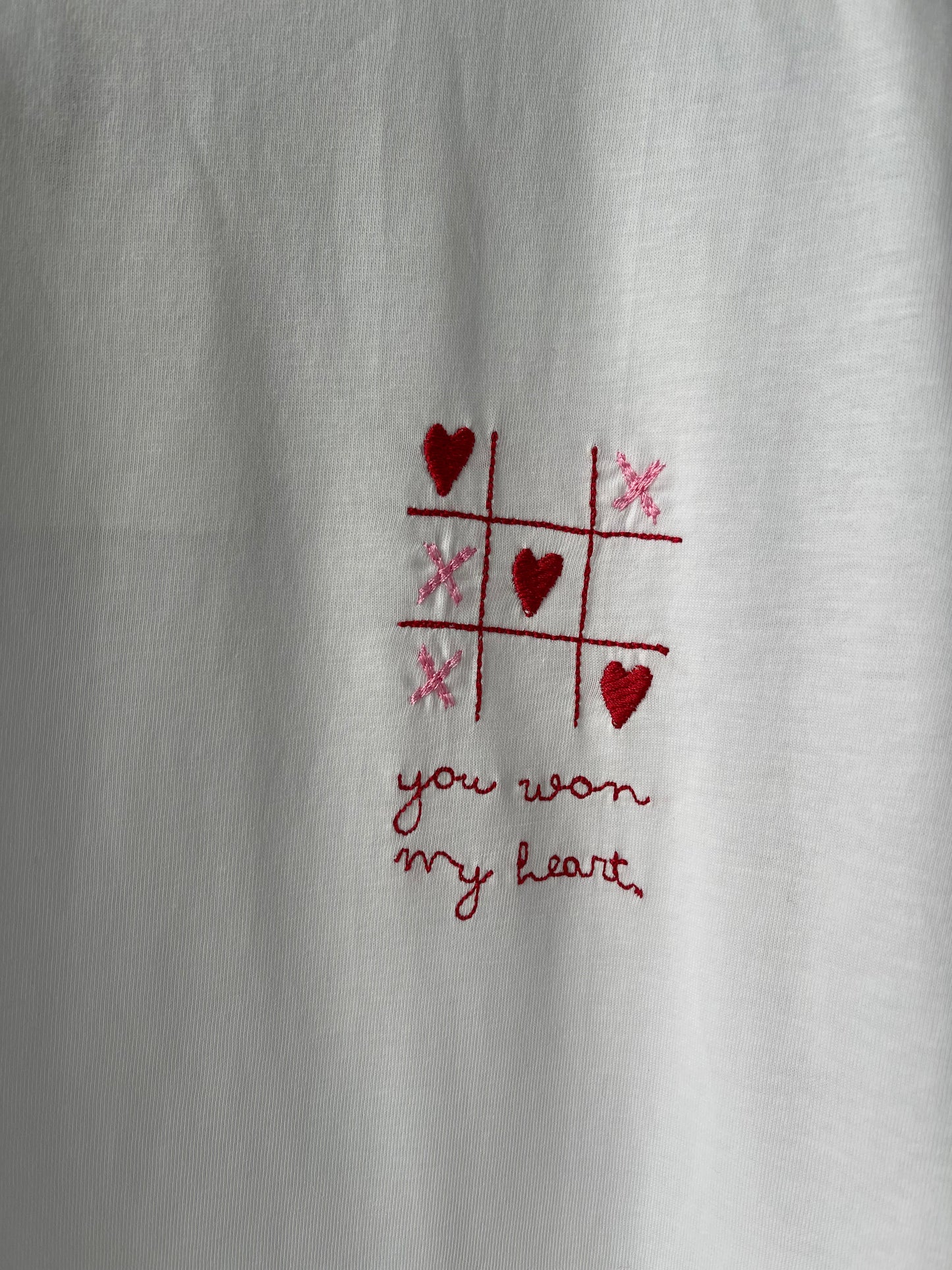 T-shirt heart tris