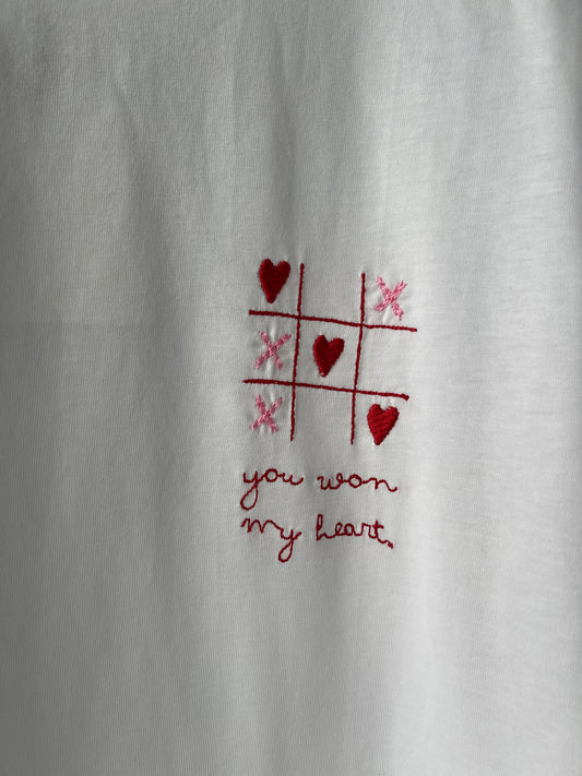 T-shirt heart tris