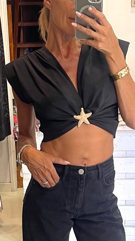 Top stella spallina