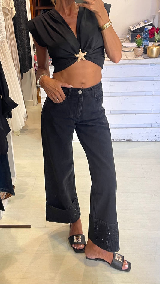 Jeans nero Eleh