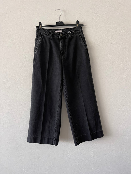 Jeans nero 3/4