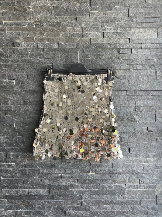 Mini Sequin Skirt
