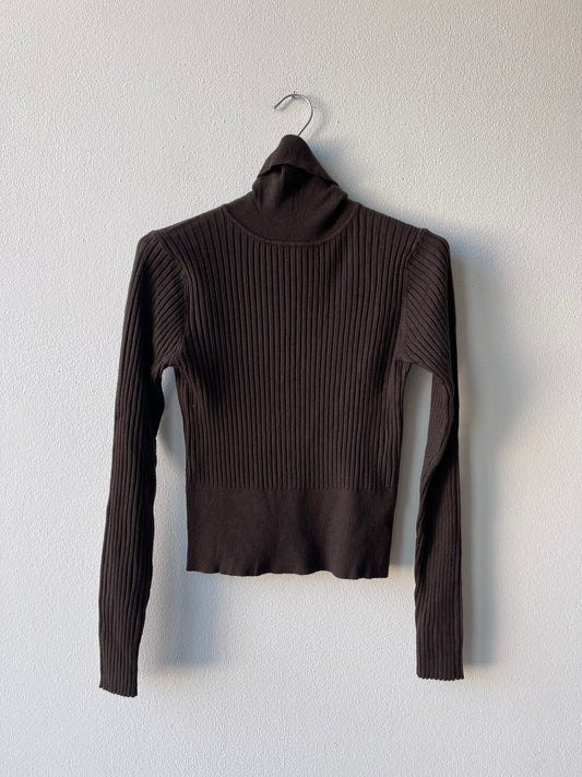 Maglia dolcevita fondo alto