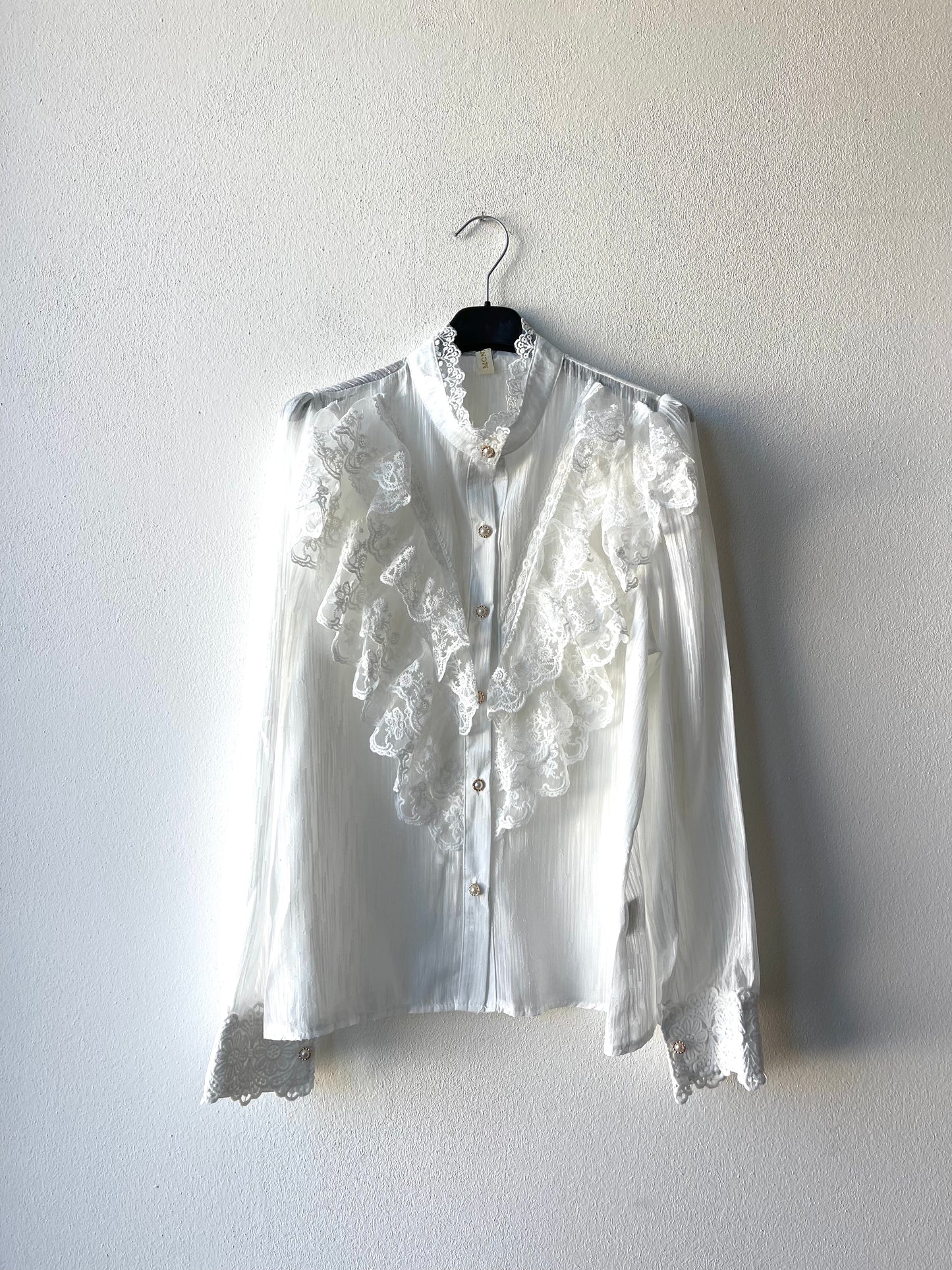 Camicia rouge bianca