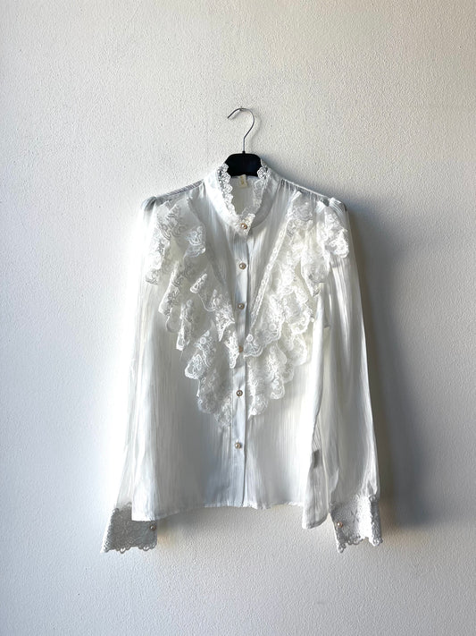 Camicia rouge bianca