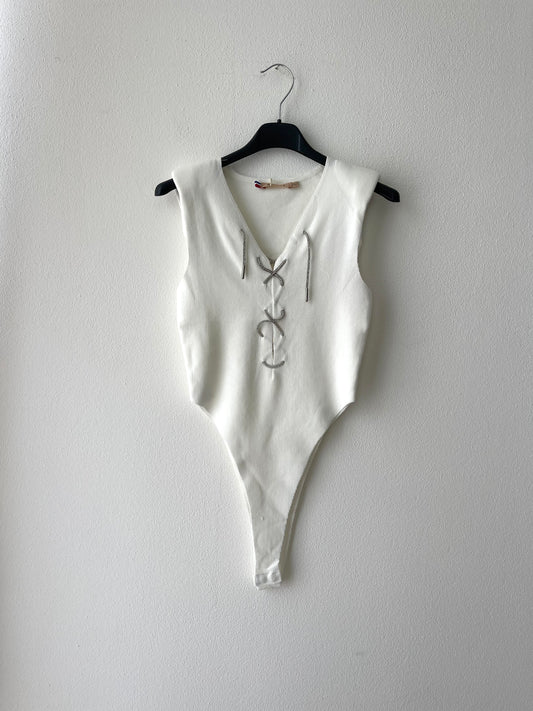 Body cordino strass