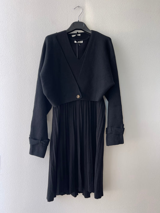 Abito maglia con giacchino