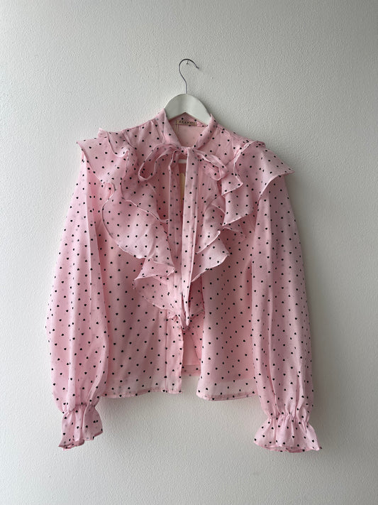 Pink hearts shirt