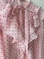 Camicia rosa cuoricini