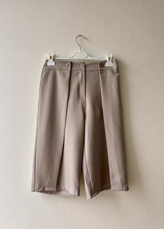 Dove grey Bermuda shorts