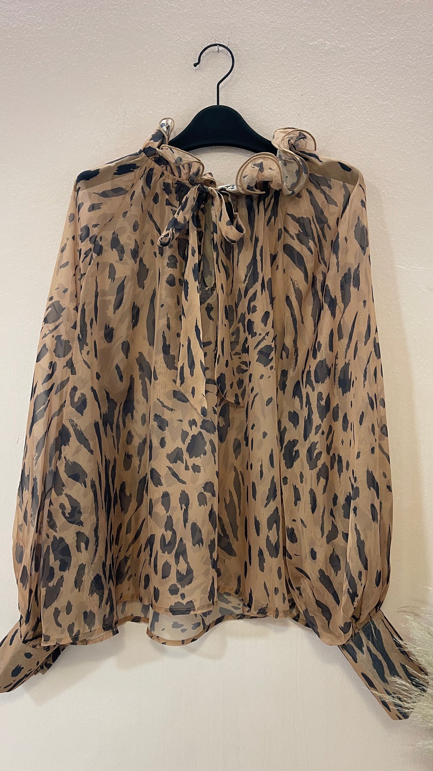 Camicia leggera maculata