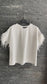 T shirt righe plume