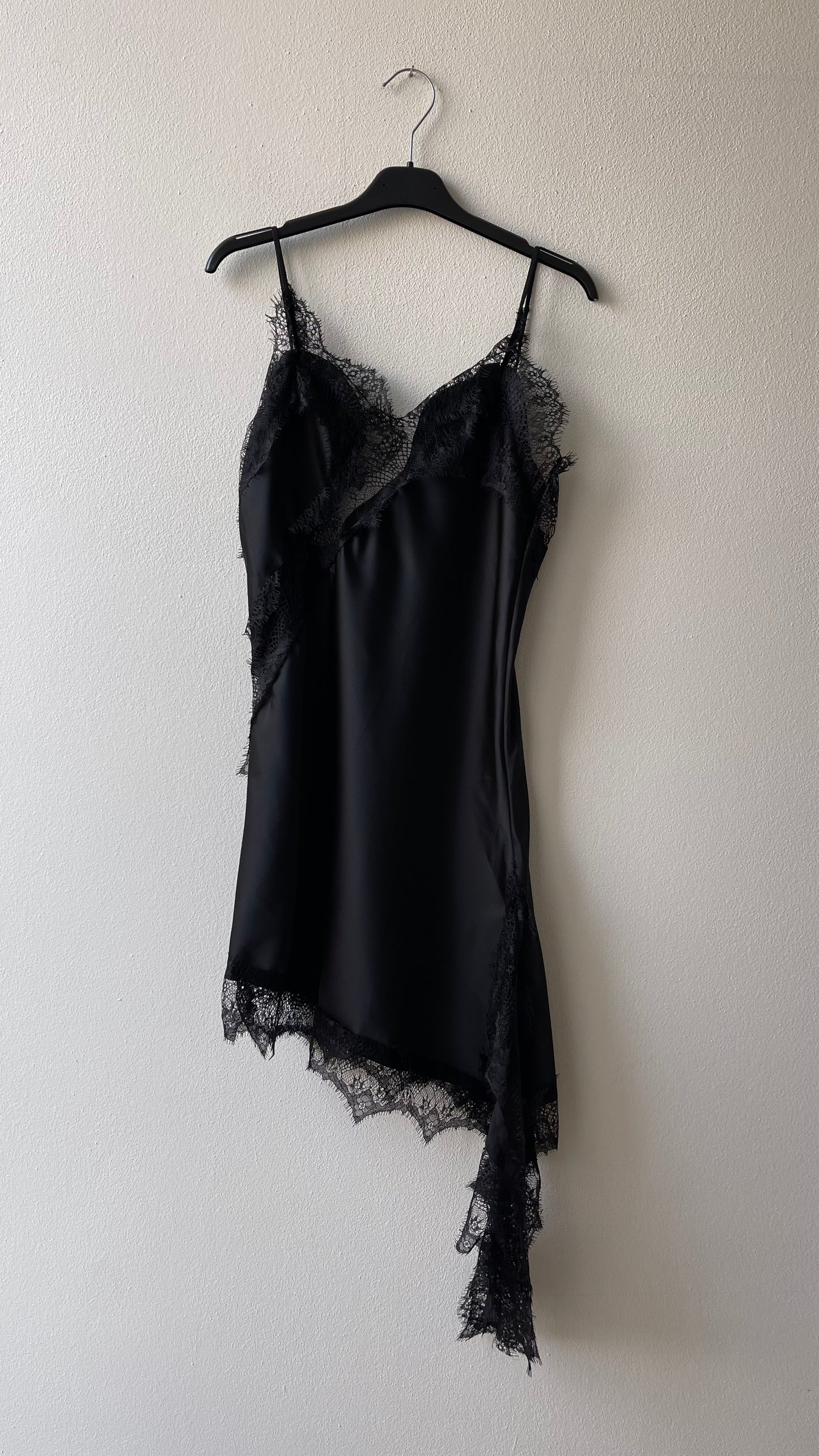 Abito Lingerie pizzo satin