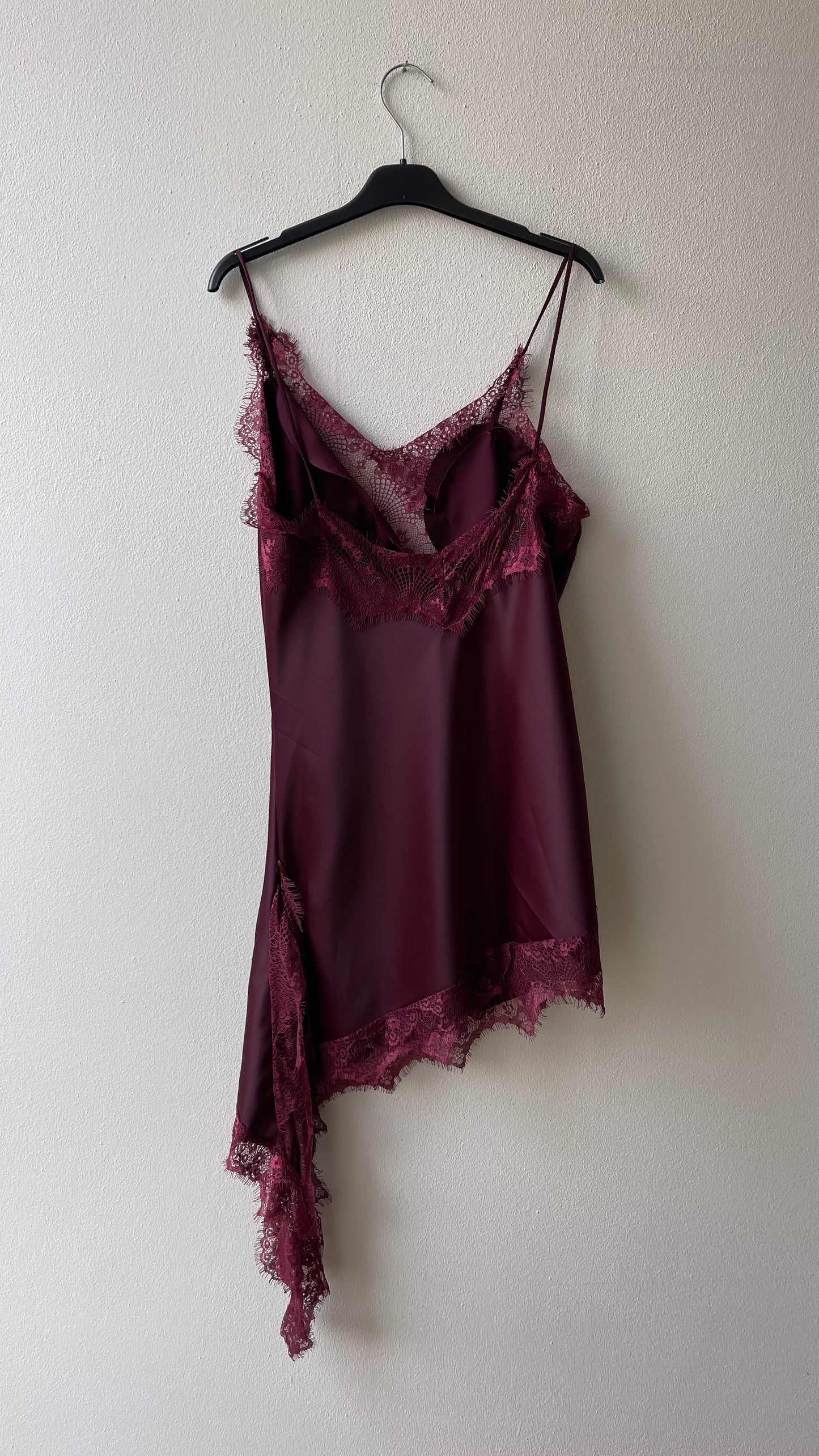 Abito Lingerie pizzo satin