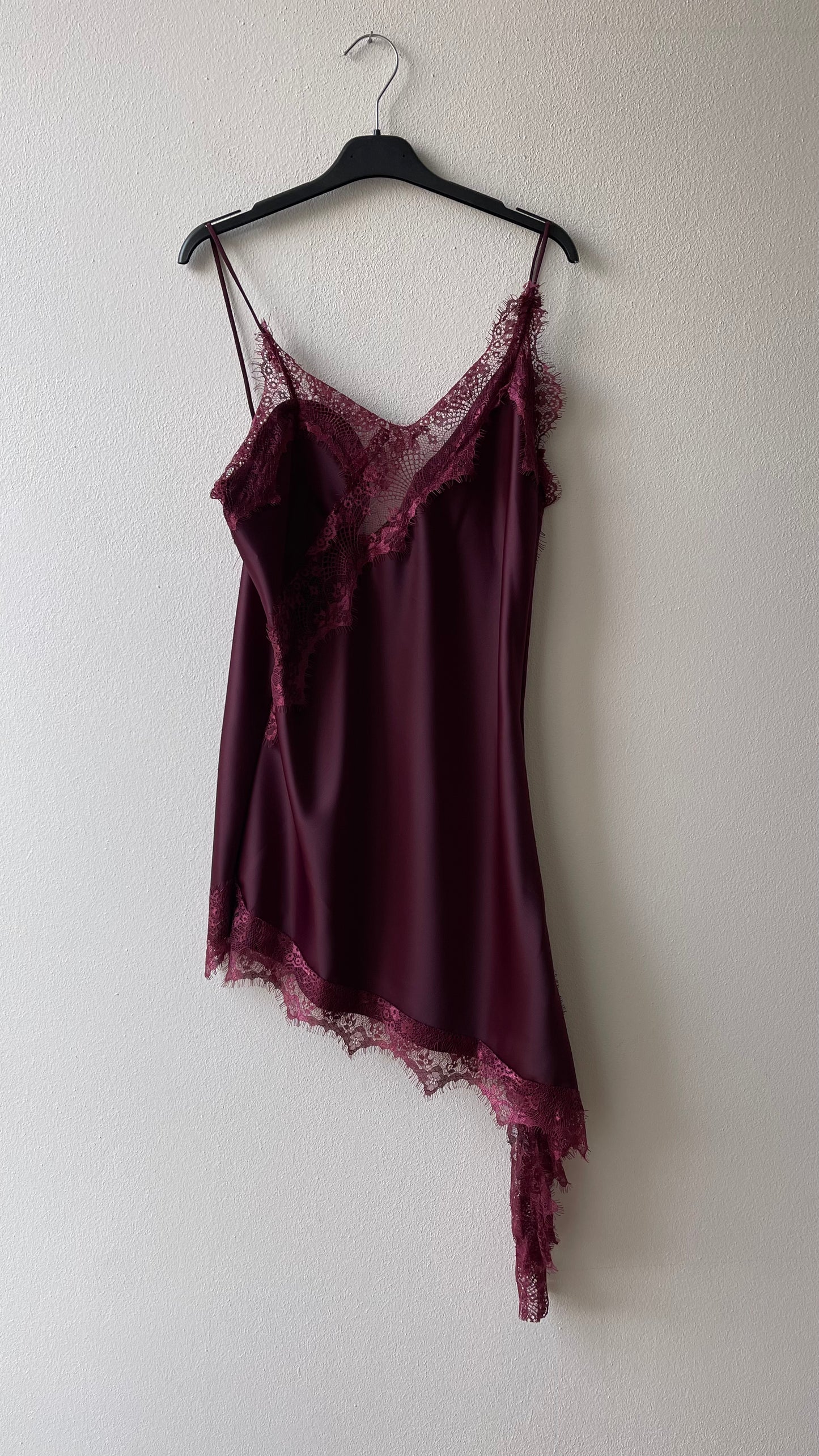 Abito Lingerie pizzo satin