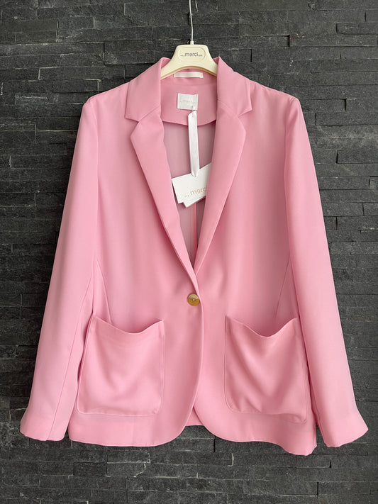 Blazer rosa pijama