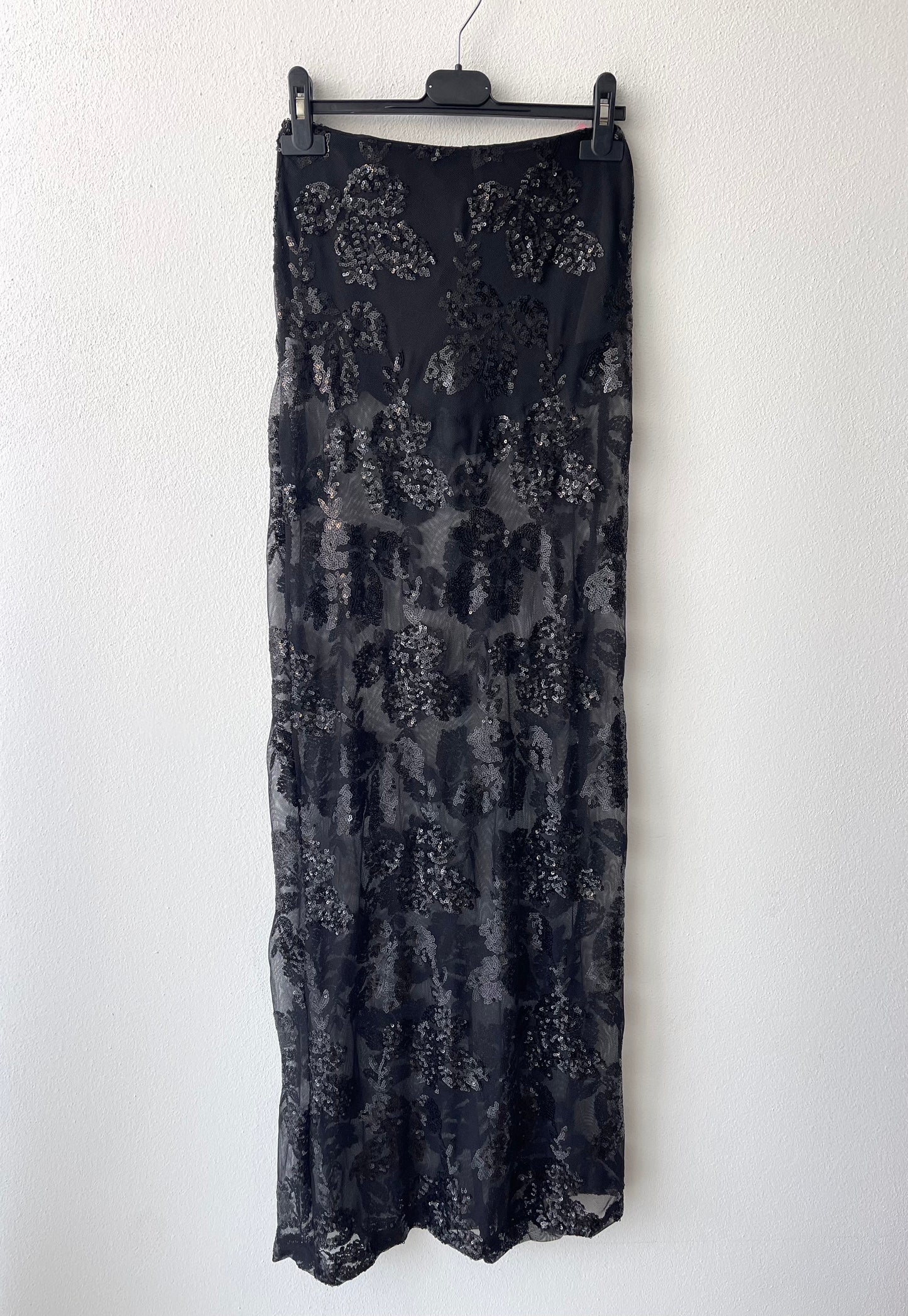 Gonna paillettes flower