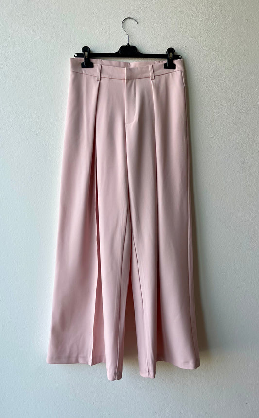 Pink palazzo pants
