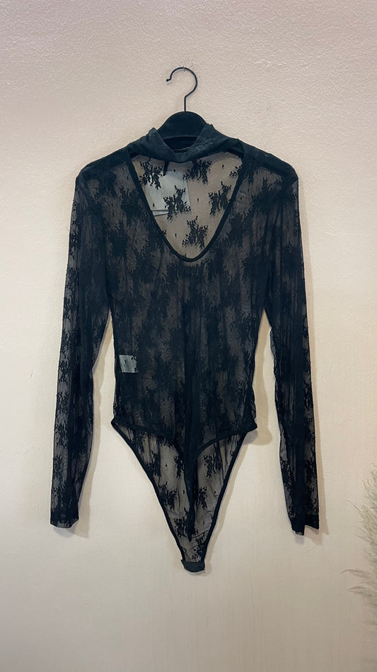 Body pizzo nero