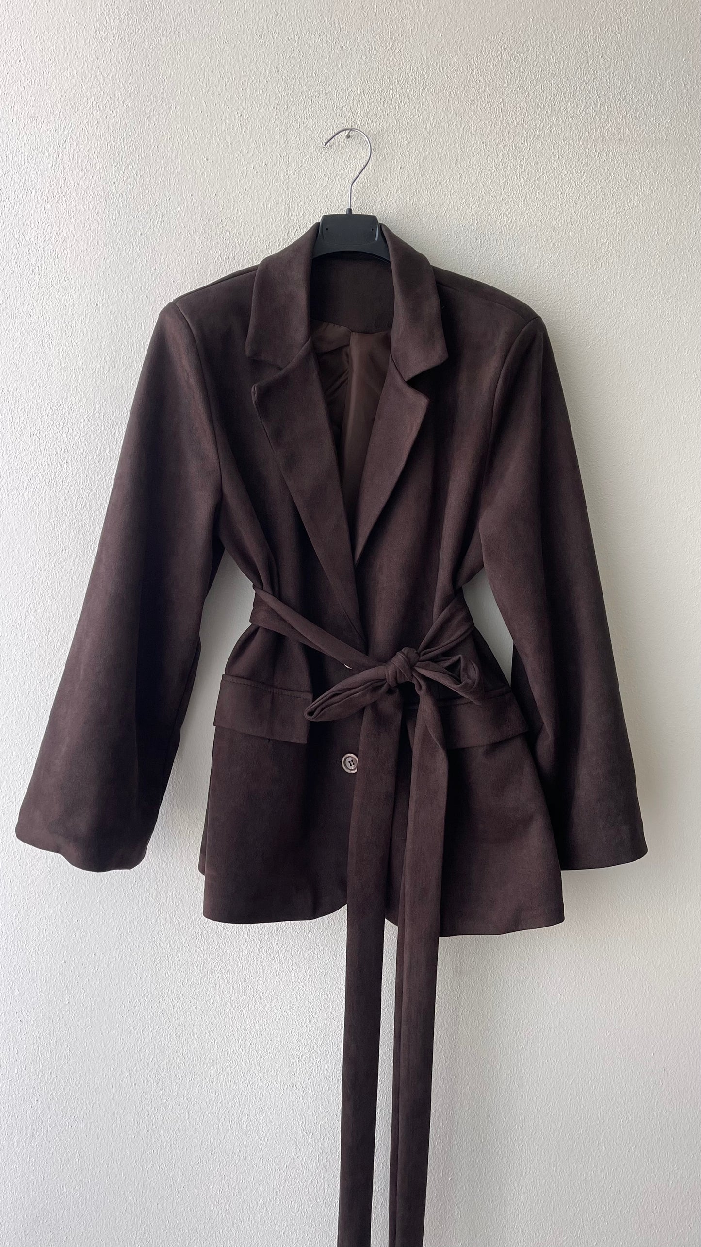 Blazer suade brown