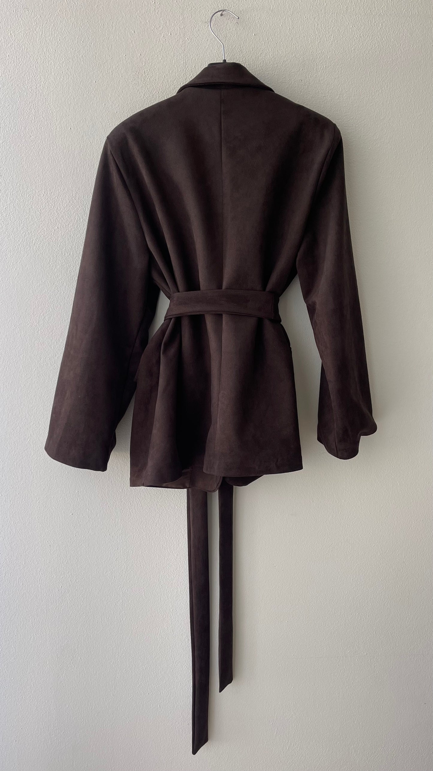 Blazer suade brown