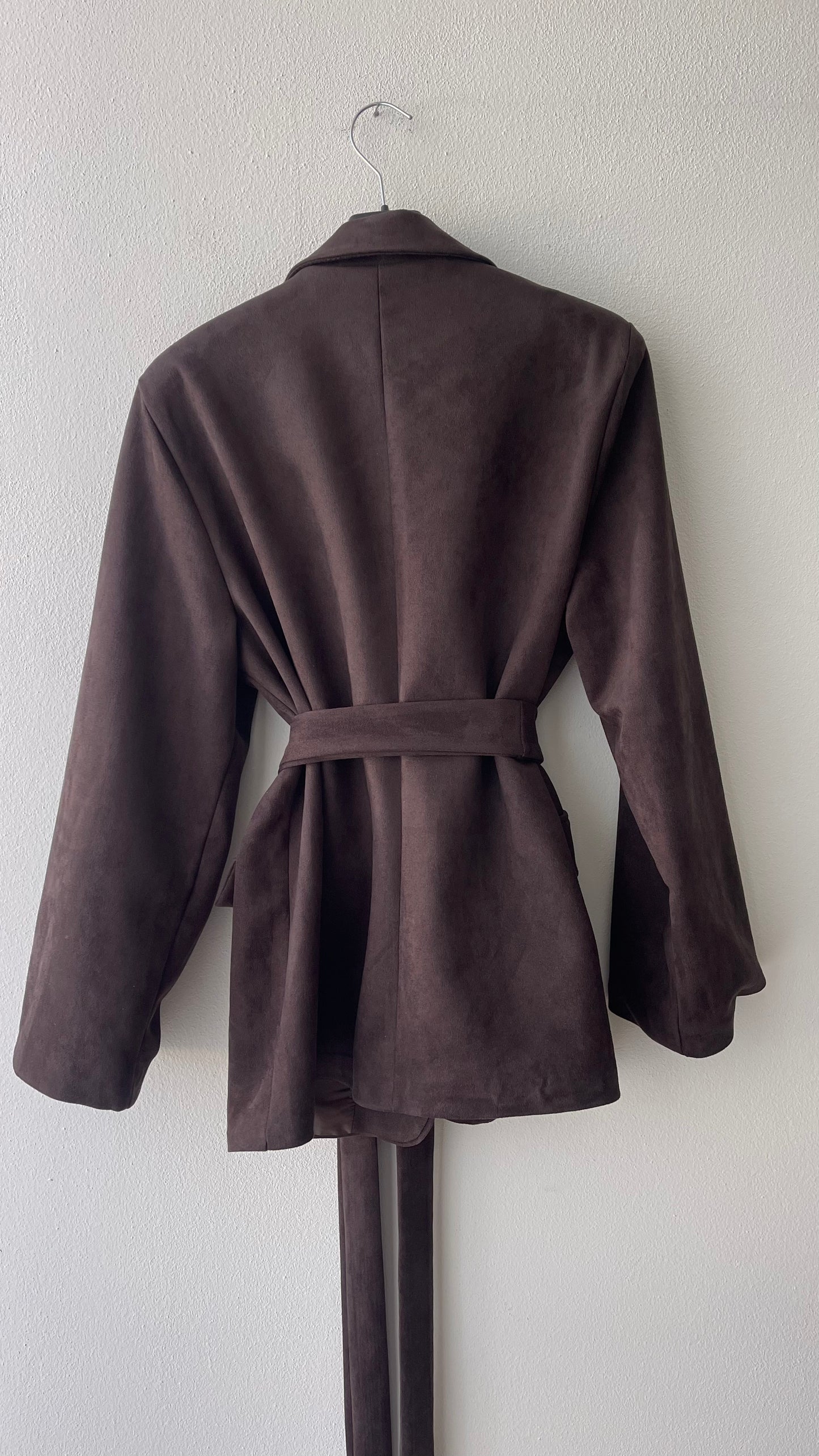 Blazer suade brown