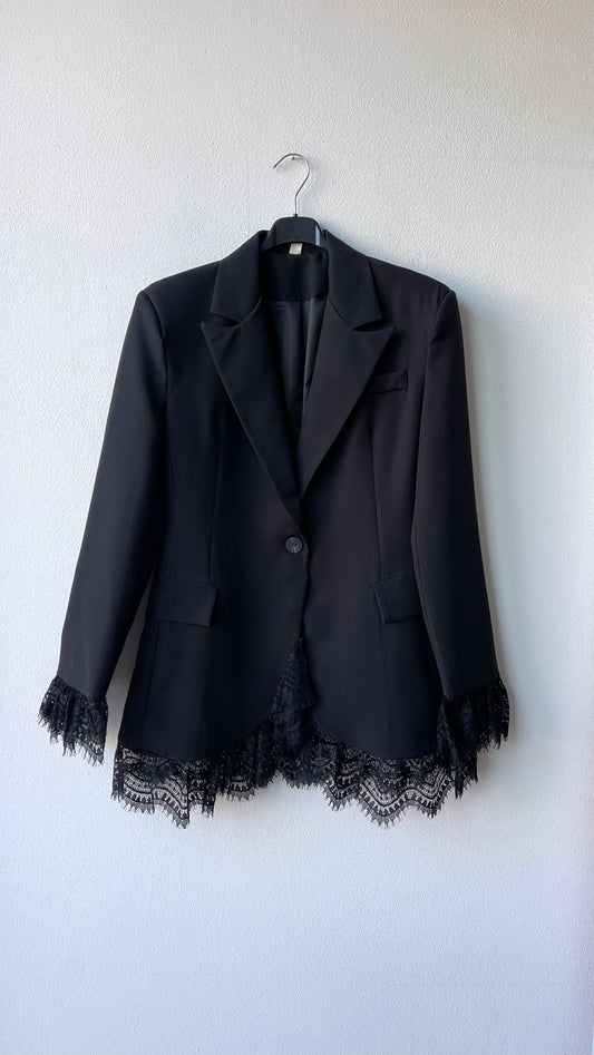 Blazer Abito inserto pizzo