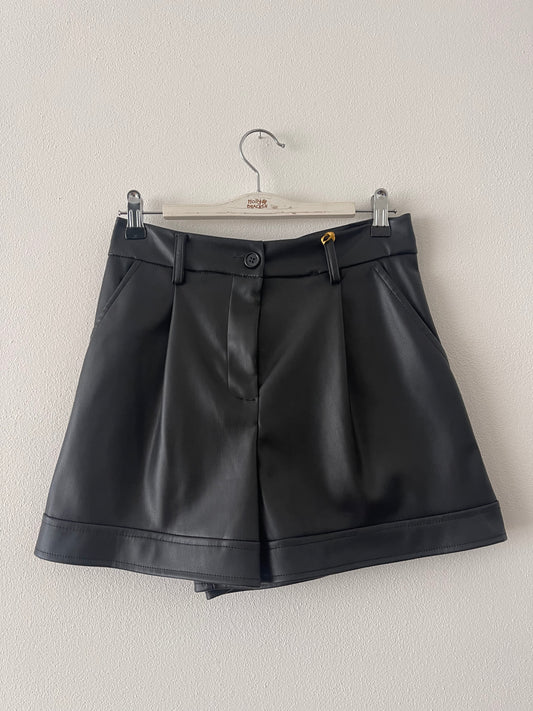 Rita Faux Leather Shorts