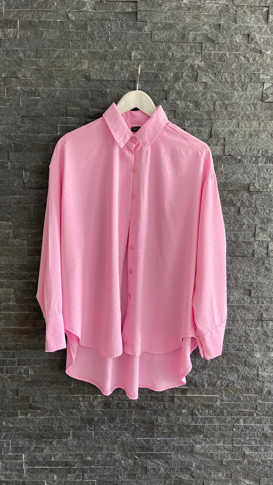 Camicia over rosa