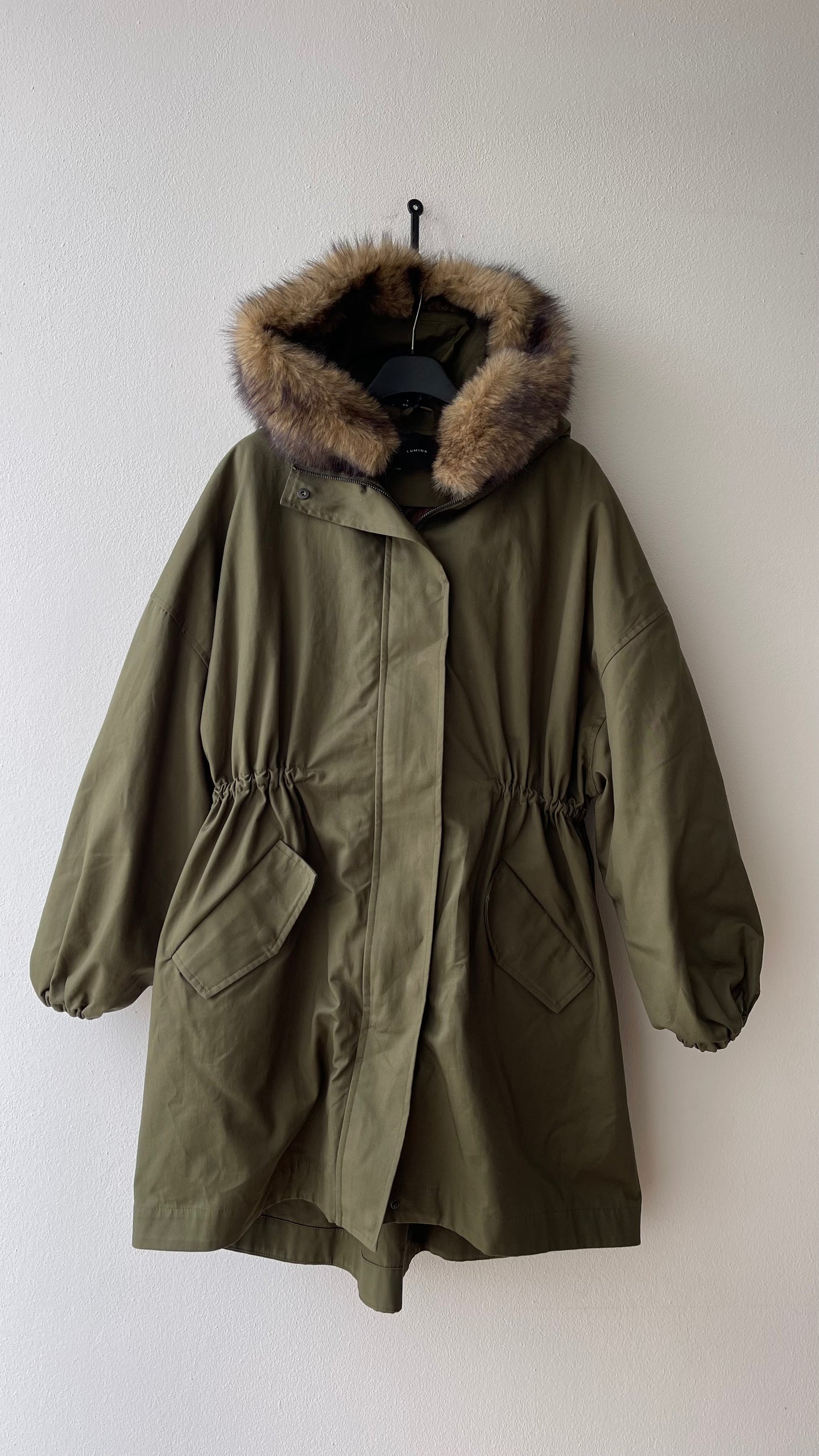 Parka verde