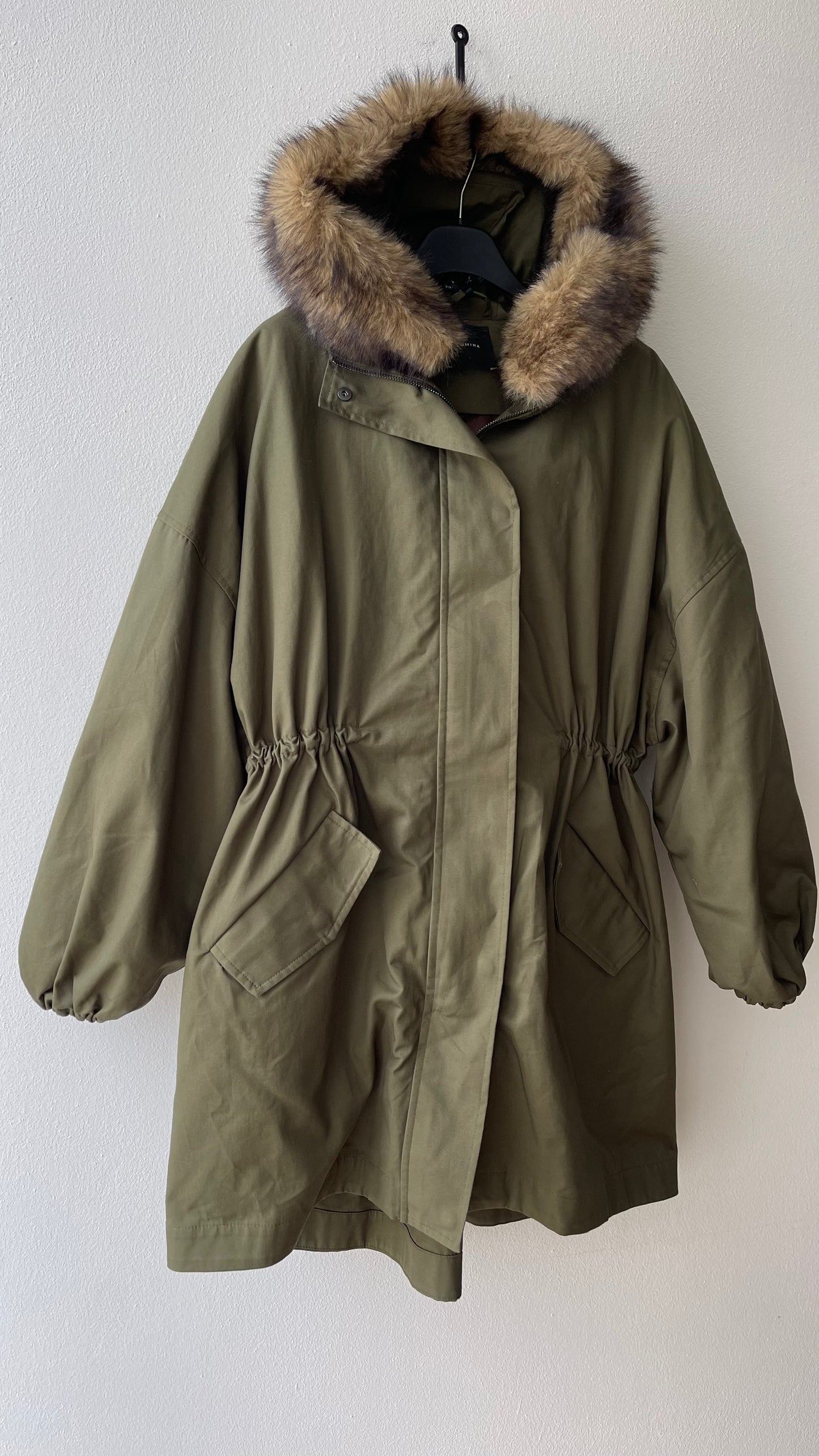 Parka verde