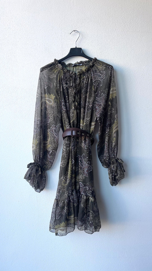 Abito disegno cashmere