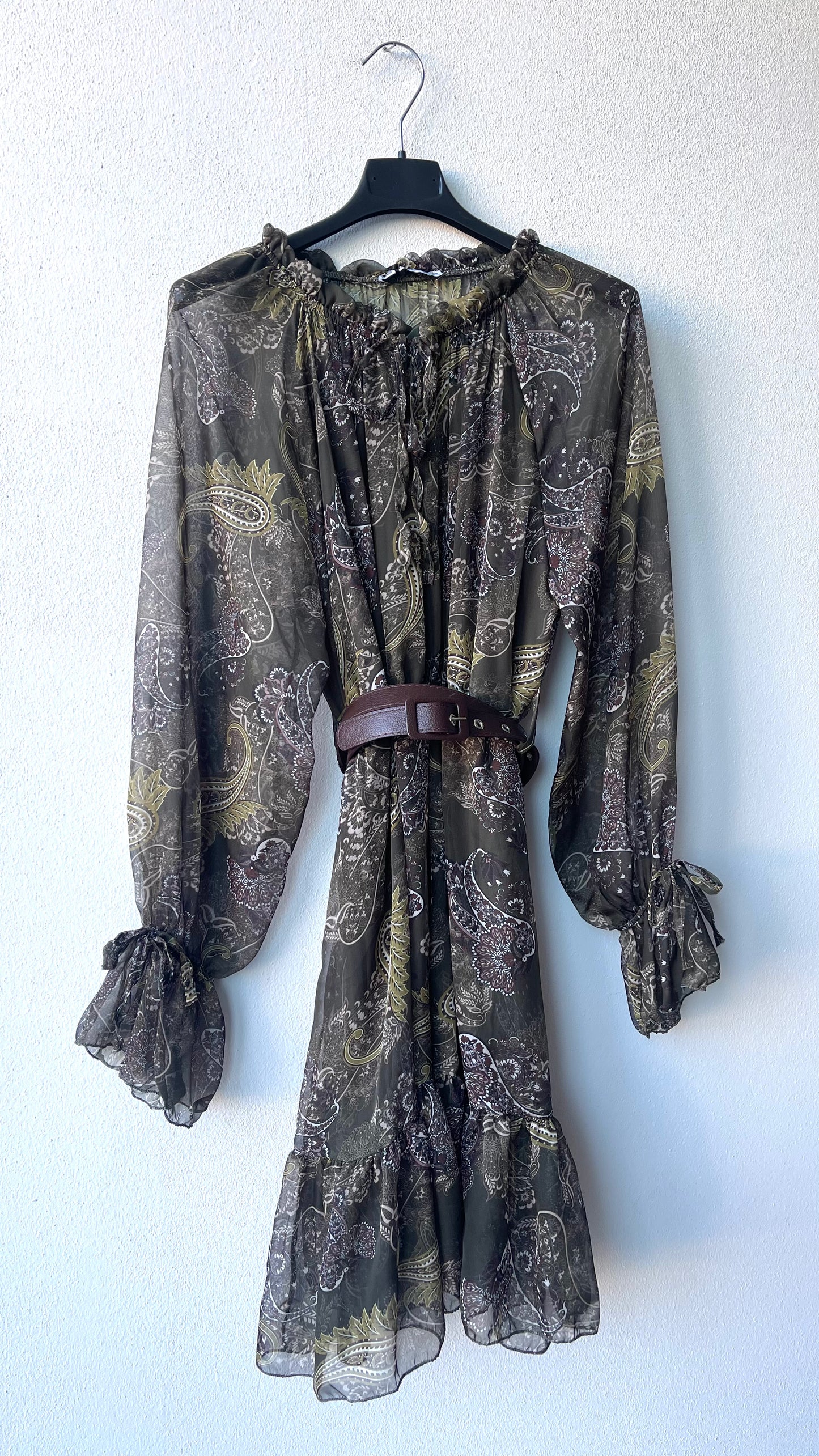 Abito disegno cashmere