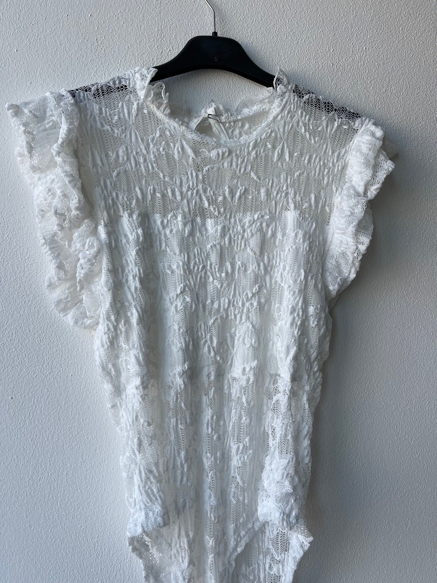 Body pizzo accollato