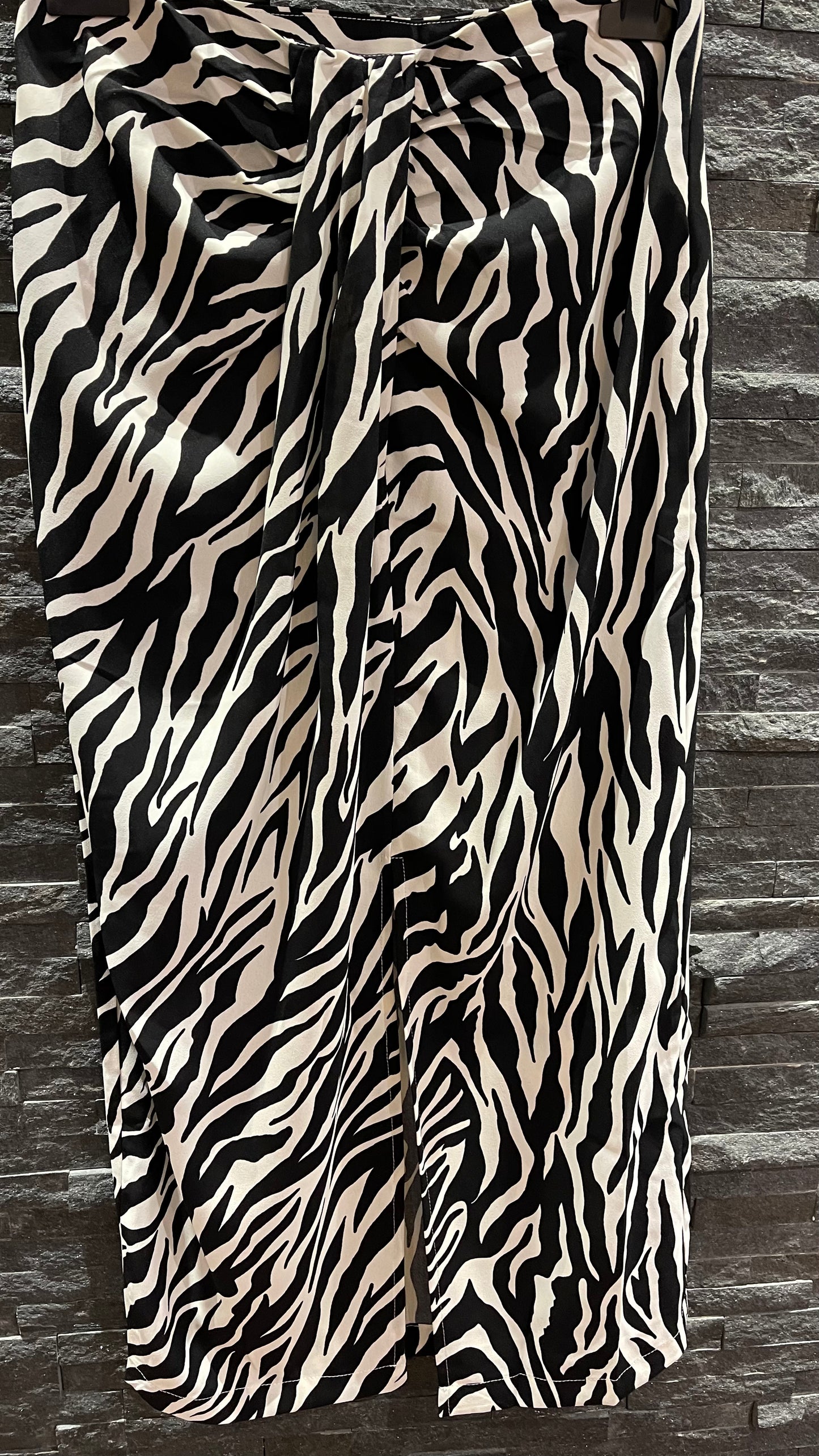 Zebra sarong skirt