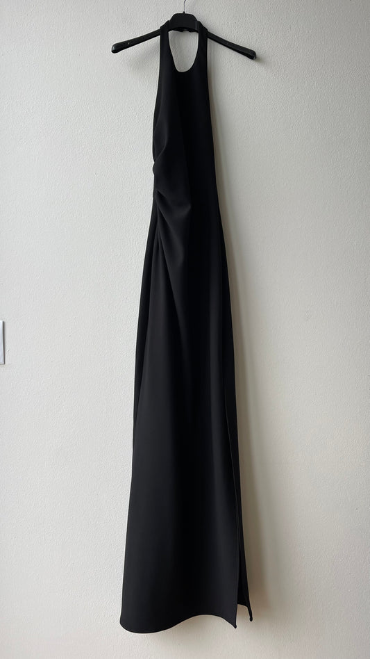 Abito scollo americana lungo