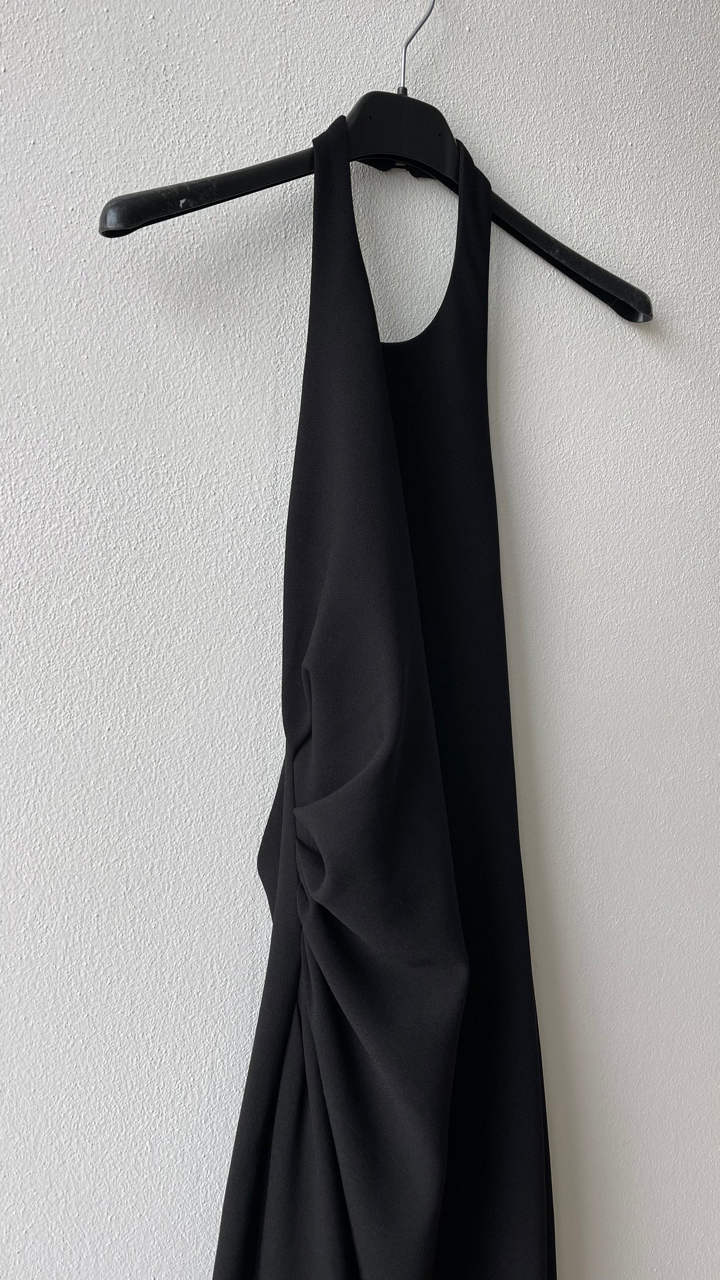 Abito scollo americana lungo