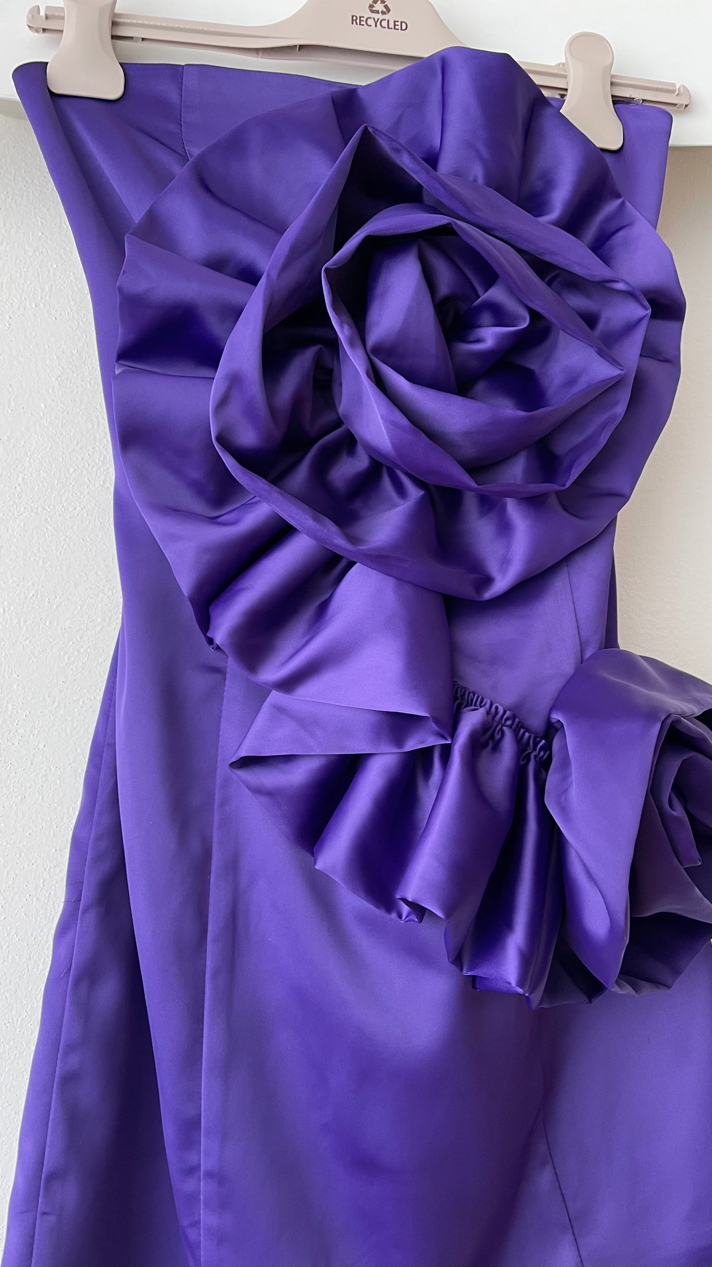 Abito satin Rose